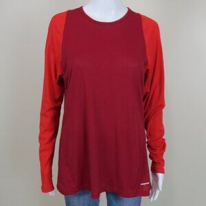 Patagonia Capilene 2 Women's Shirt Base Layer SIZE XL Red